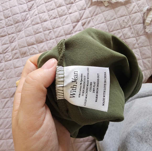 With Jean Y2KGreen Multi Color Love Details Street Wear Smart Casual Tank Top XS - Picture 9 of 9